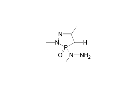 2-METHYL-3-(1-METHYLHYDRAZINO)-3-OXO-5-METHYL-1,2,3-DIAZAPHOSPHOL-5-ENE