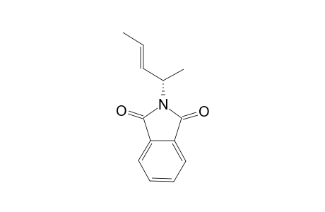 (-)-(E)-4-phthalimidopent-2-ene