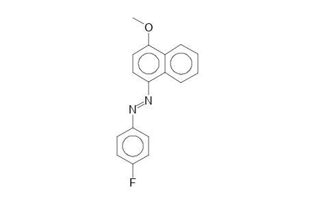 (4-Fluoro-phenyl)-(4-methoxy-naphthalen-1-yl)-diazene