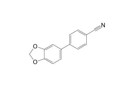 4-(Benzo[d][1,3]dioxol-5-yl)benzonitrile