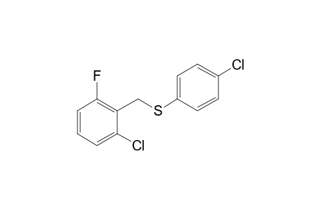 2-Chloro-6-fluorobenzyl 4-chlorophenyl sulfide