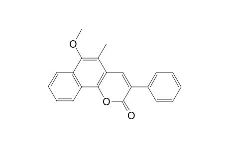 6-Methoxy-5-methyl-3-phenyl-2H-benzo[h]chromen-2-one