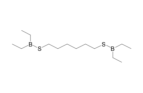 Hexane, 1,6-bis-(diethylborylthio)