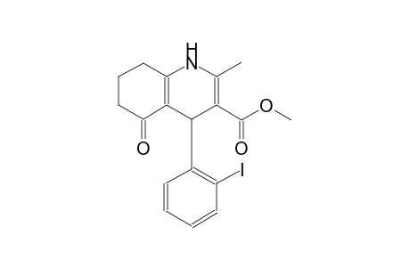 Methyl 4-(2-iodophenyl)-2-methyl-5-oxo-1,4,5,6,7,8-hexahydro-3-quinolinecarboxylate