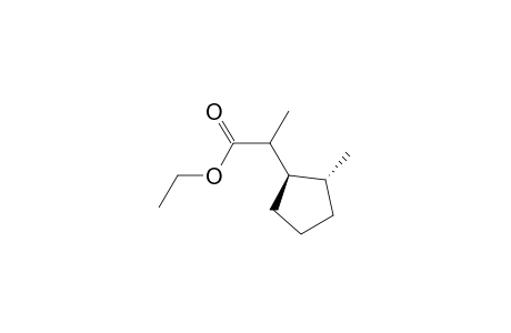 Ethyl 2-[(1R*,2R*)-2-methylcyclopentyl]propionate