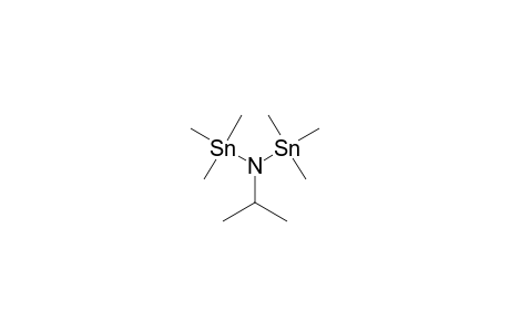 ISOPROPYL-BIS-(TRIMETHYLSTANNYL)-AMINE