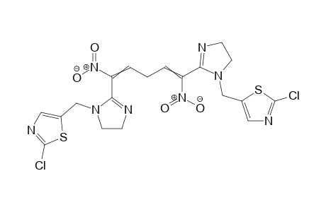 1,5-bis(1-((2-chlorothiazol-5-yl)methyl)-4,5-dihydro-1H-imidazolidine-2-yl)-1,5-dinitro-1,4-pentadiene