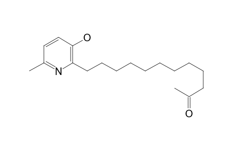 5-HYDROXY-2-METHYL-6-(11'-OXODODECYL)-PYRIDINE