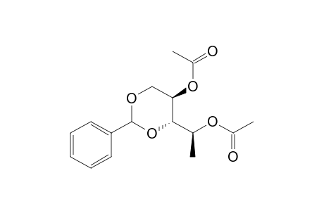 D-Ribitol, 1-deoxy-3,5-o-(phenylmethylene)-, diacetate