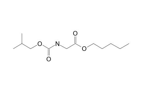 Glycine, N-isobutoxycarbonyl-, pentyl ester