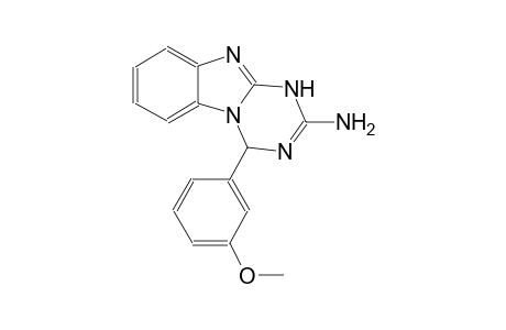 4-(3-METHOXYPHENYL)-3,4-DIHYDRO-[1,3,5]-TRIAZINO-[1,2-A]-BENZIMIDAZOLE-2-AMINE