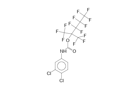 Heptafluoro-1,1-bis(trifluoromethyl)butyl N-(3,4-dichlorophenyl)carbamate