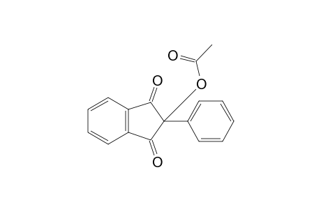 2-hydroxy-2-phenyl-1,3-indandione, acetate (ester)