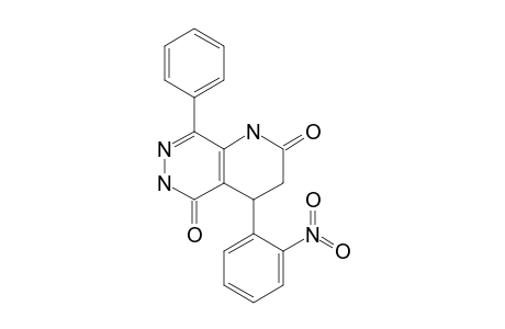 4-(2-Nitrophenyl)-8-phenyl-1,3,4,6-tetrahydropyrido[2,3-D]pyridazine-2,5-dione