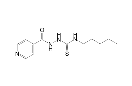 2-Isonicotinoyl-n-pentylhydrazinecarbothioamide