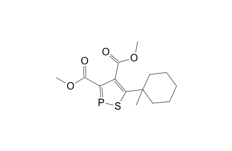 5-(1-Methylcyclohexyl)thiaphosphole-3,4-dicarboxylic acid dimethyl ester