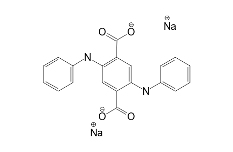 2,5-BIS-(PHENYLAMINO)-TEREPHTHALIC-ACID-DISODIUM-SALT