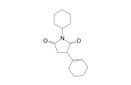 3-(Cyclohex-1-en-1-yl)-1-cyclohexylpyrrolidine-2,5-dione