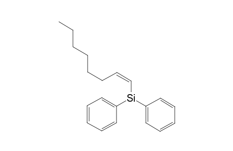 (Z)-Oct-1-en-1-yldiphenylsilane