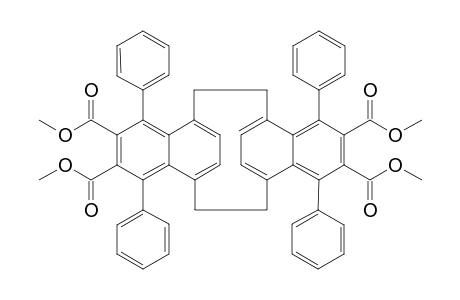 syn-5,6,15,16-Tetrakis(methoxycarbonyl)-4,7,14,17-tetraphenyl[2.2](5,8)phthalazinophane