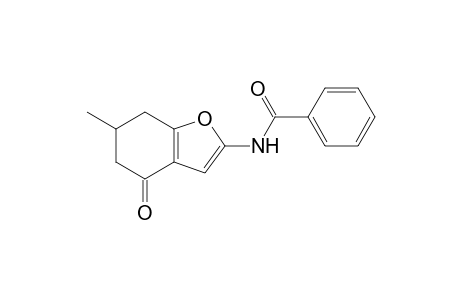 N-(4-keto-6-methyl-6,7-dihydro-5H-benzofuran-2-yl)benzamide