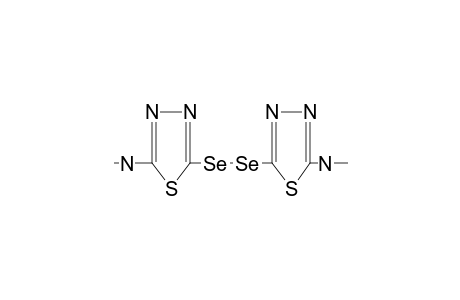 Bis(5-methylamino-1,3,4-thiadiazol-2-yl)-diselenide