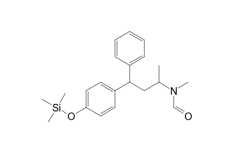 (+-)-N-methyl-N-[1-methyl-3-(4-{trimethylsilyloxy}phenyl)-3-phenylpropyl]formamide