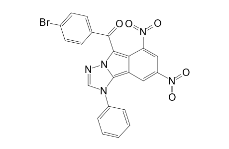 5-(4-Bromobenzoyl)-6,8-dinitro-1-phenyl-1H-1,2,4-trazolo[5,1-a]isoindole