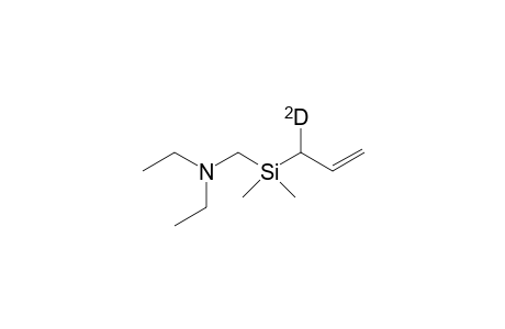 Ethanamine, N-[(dimethyl-2-propenyl-1-d-silyl)methyl]-N-ethyl-