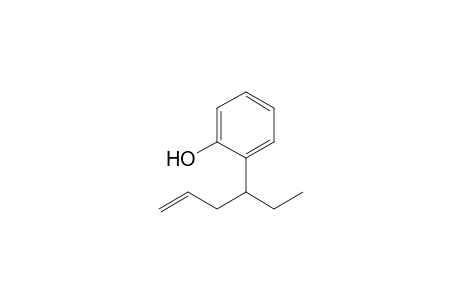 2-(1-Ethylbut-3-enyl)phenol