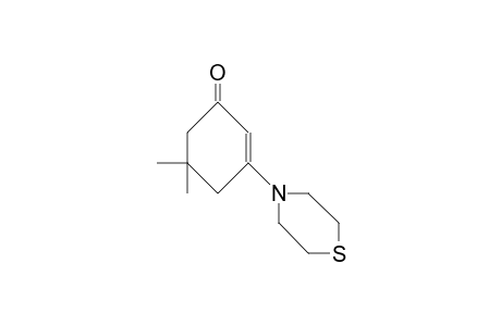 5,5-dimethyl-3-(thiomorpholino)-2-cyclohexen-1-one