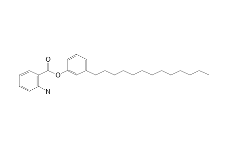 3-Tridecylphenyl 2-aminobenzoate