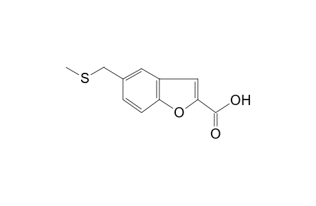 5-Methylsulfanylmethyl-benzofuran-2-carboxylic acid