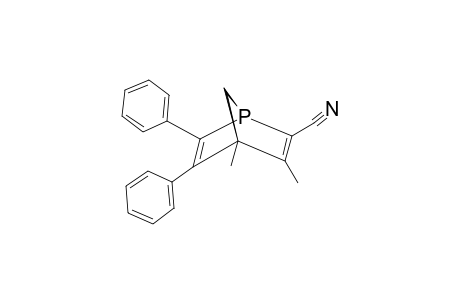 2-Cyano-3,4-dimethyl-5,6-diphenyl-1-phospha-2,5-nor-bornadiene