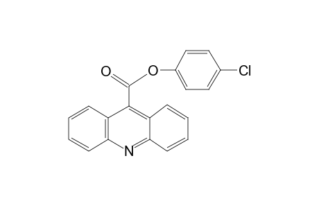 4-Chlorophenyl acridine-9-carboxylate