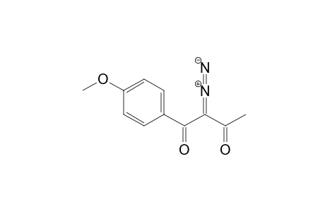 2-diazo-1-(p-methoxyphenyl)-1,3-butanedione