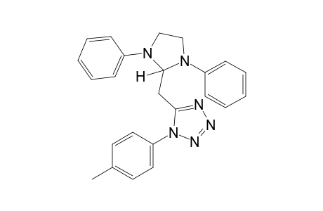 5-[(1,3-diphenyl-2-imidazolidinyl)methyl]-1-p-tolyl-1H-tetrazole