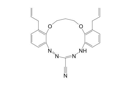 1,13-Diallyl-16,17-dihydro-5H,15H-dibenzo[b,i][1,11,4,5,7,8]dioxatetraazacyclotetradecine-7-carbonitrile