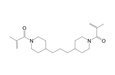 2-Propen-1-one, 1,1'-(1,3-propanediyldi-4,1-piperidinediyl)bis[2-methyl-