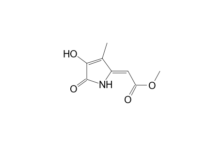 3-Hydroxy-4-methyl-5-[Z-(methoxycarbonylmethylene)]-pyrrol-2-one