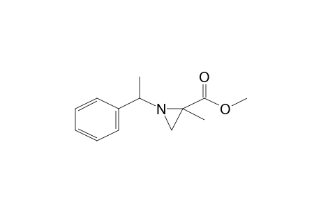2-Methyl-1-(1-phenylethyl)aziridine-2-carboxylic acid, methyl ester