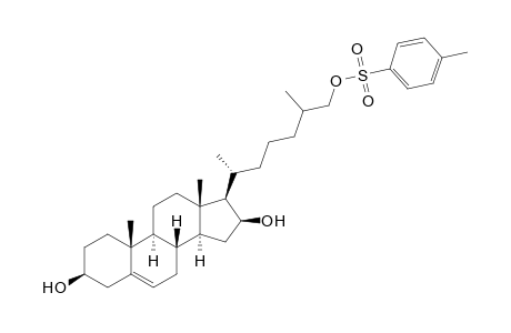 Cholest-5-ene-3.beta.,16.beta.,26-triol 26-tosylate