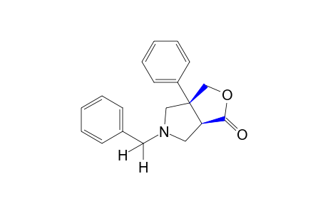 cis-5-benzylhexahydro-3a-phenyl-1H-furo[3,4-c]pyrrol-1-one