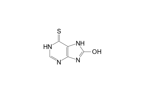 8-hydroxy-6-thiohypoxanthine
