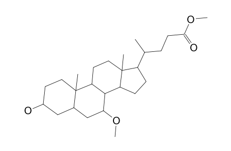 Methyl 3-hydroxy-7-methoxycholan-24-oate