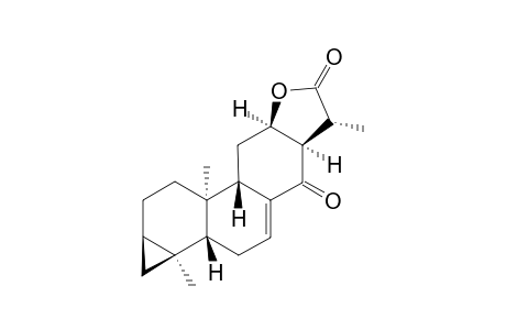 RETUSOLIDE_E;3,4,18-BETA-CYCLOPROPA-14-OXO-ENT-ABIETA-7-EN-16,12-OLIDE