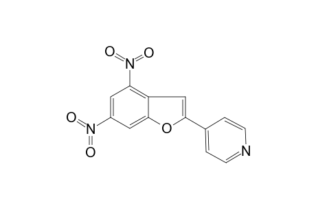4-(4,6-Dinitro-benzofuran-2-yl)-pyridine
