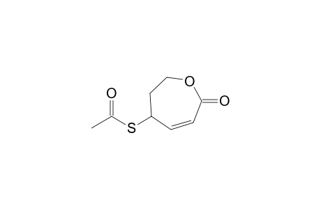 5-Acetylthio-6,7-dihydro-2(5H)-oxepinone