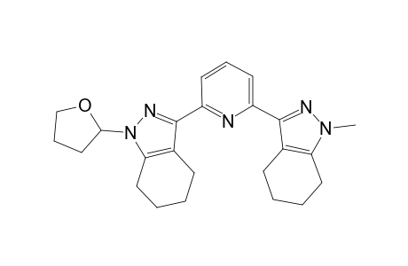 2-(1'-Methyl-4',5',6',7'-tetrahydroindazol-3'-yl)-6-[1"-(tetrahydrohuran-2'"-yl)-4'',5'',6'',7''-tetrahydroindazol-3"-yl]pyridine