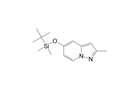 5-[(TERT.-BUTYLDIMETHYLSILYL)-OXY]-2-METHYLPYRAZOLO-[1,5-A]-PYRIDINE